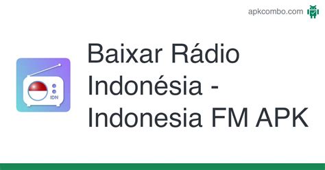 Rádio Indonésia Indonesia Fm Apk Android App Baixar Grátis