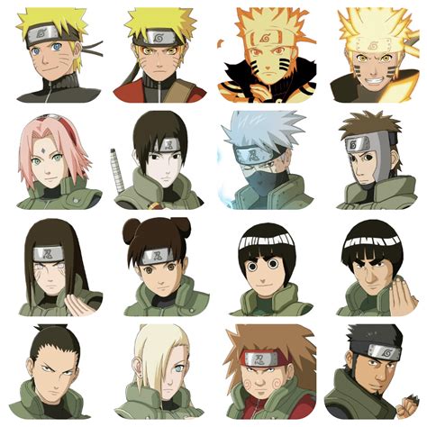 Naruto All Characters Name