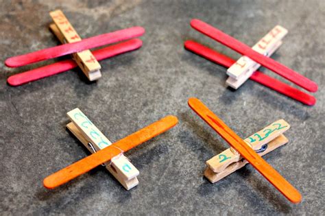 Clothespin Airplane