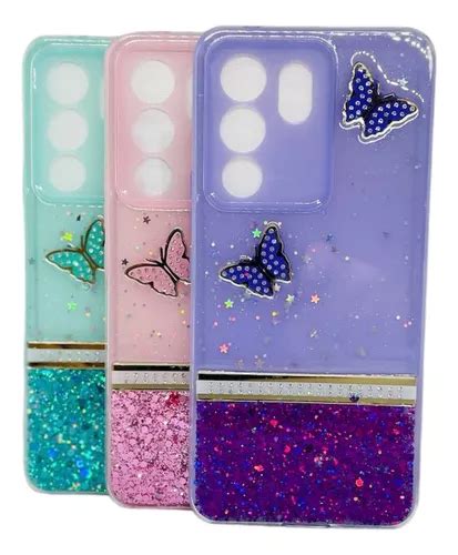 Funda Para Vivo V Lite Protector De C Mara Y Cristal Dama Meses Sin