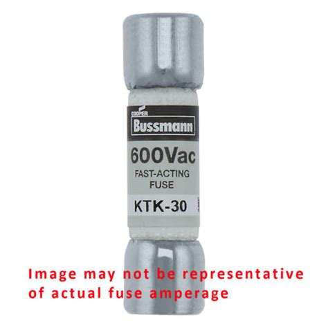 Bussmann Ktk 25 600v 25amp Limitron™ Fast Acting Supplemental Fuse Non Indicating 100kaic