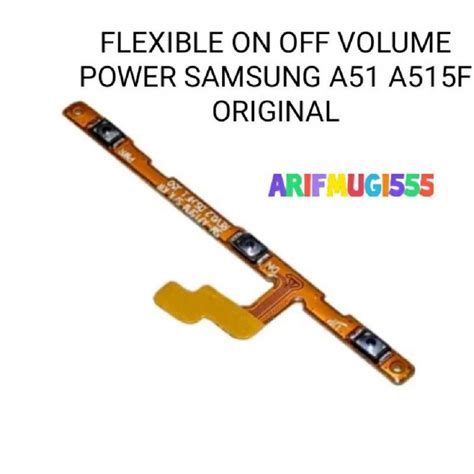 Jual Flexible On Off Volum Volume Power Samsung A Sm A F Original