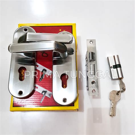 Jual Kunci Pintu Set Ukuran Kecil Pendek Merk Classic Handle Gagang