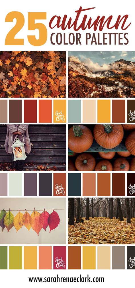 25 Color Palettes Inspired By The Pantone Fall 2017 Color Trends