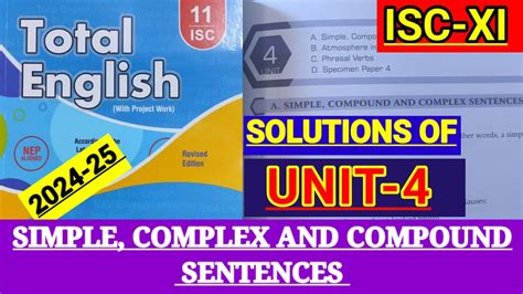 Isc Xi Total English Solution Solved Assignments Of Unit