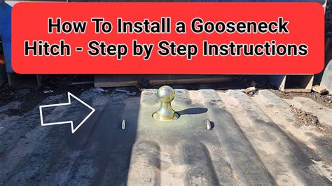 Bandw Gooseneck Hitch Installation 2015 Ram 2500 Step By Step How To