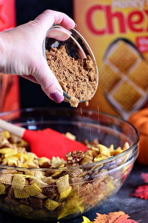 Pumpkin Spice Chex Mix Is Party Perfect Tidymom®