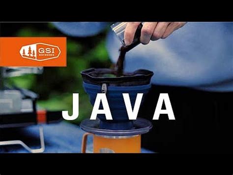 Coffee Anywhere Anytime GSI Outdoors Portable Java Solutions For