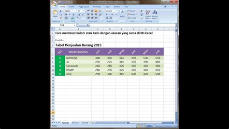 Cara Buat Kolom Di Excel Kumpulan Tips Hot Sex Picture