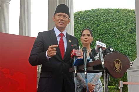 Dilantik Ahy Siap Tuntaskan Pr Salah Satunya Soal Mafia Tanah