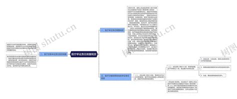 医疗举证责任倒置规定思维导图编号p7069109 Treemind树图