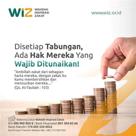 Tabungan Bisa Dizakati Rumusnya Begini WAHDAH INSPIRASI ZAKAT