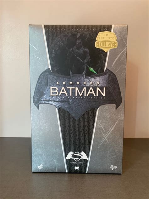 Hot Toys Armored Batman Battle Damage Hobbies Toys Toys Games On Carousell