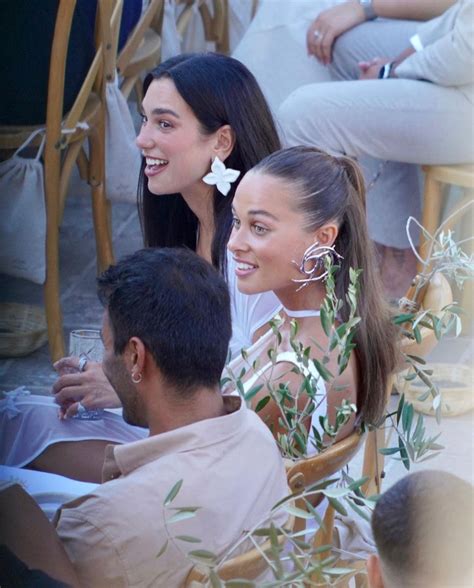 Dua Lipa At The Wedding Of Simon Porte Jacquemus And Marco Maestri In