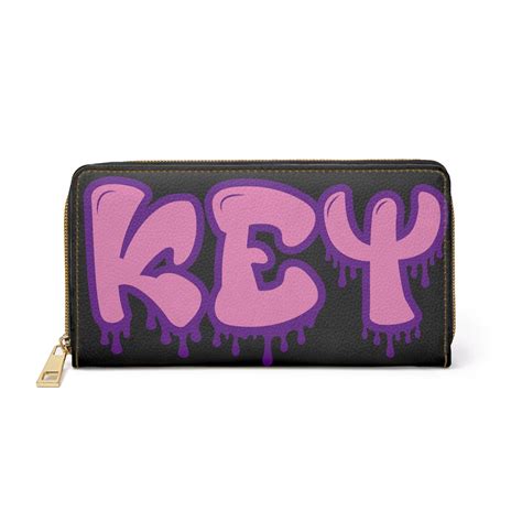 Kappa Epsilon Psi Military Sorority Greek Letters Key Wallet Etsy