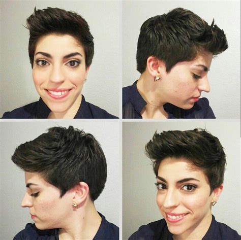 Brunette Pixie Pixie Cut Brunette Pixie Pixie Styles Pixie