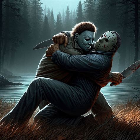 Slasherfest - Michael Myers vs Jason Voorhees by bbbeto on DeviantArt