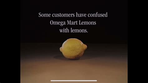 Omega Mart Lemons Recall Ad YouTube