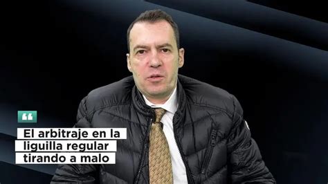 André Marín Arbitraje de Liga MX no puede con velocidad de juego