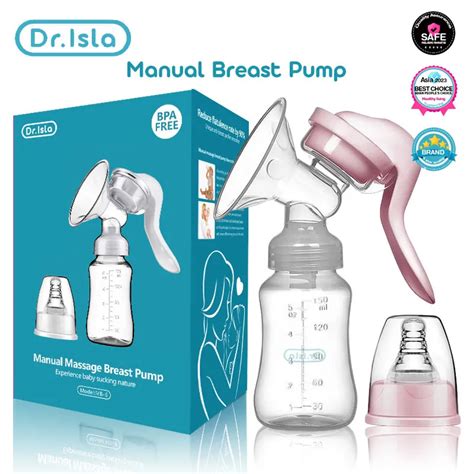 Dr Isla Breast Pump Baby Nipple Manual Suction Milk Pump Feeding