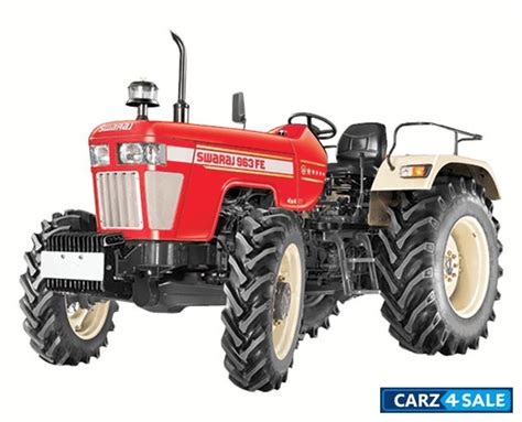 Swaraj 963 FE 4WD Tractor Price Specs Mileage Colours Photos And