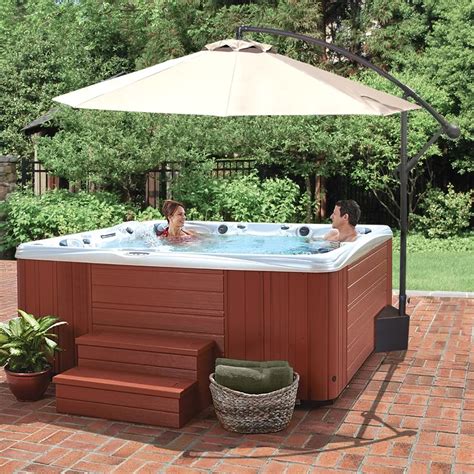 Island Umbrella Santiago Cantilever Umbrella Wayfair Hot Tub