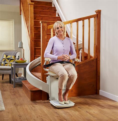 Curved Stairlift Acorn 180 Acorn Stairlifts USA