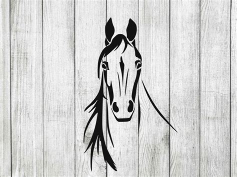 Horse Svg Horse Head Svg Beautiful Horse Svg File For Cricut Etsy