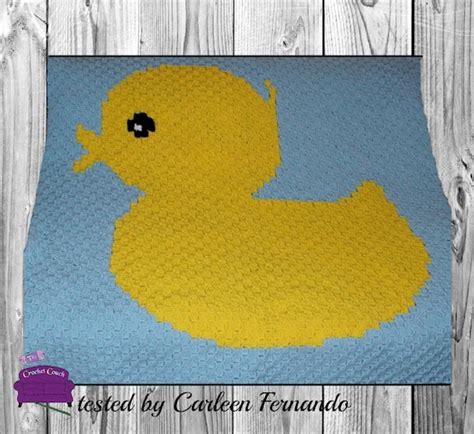 Crochet Baby Blanket Duck Pattern Amelia S Crochet