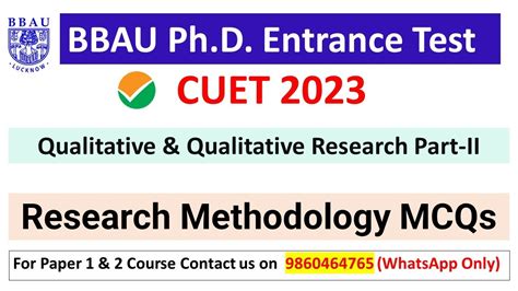 Nta Phd Entrance Test 2023 Bbau Phd Test Qualitative And Qualitative