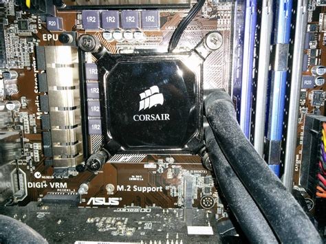 Is this H60 CPU cooler installed wonky? | Tom's Hardware Forum