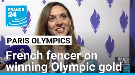 I Slept With My Medal French Fencer Manon Apithy Brunet On Winning