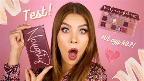 Test NOWEJ Palety NAUGHTY NUDE Od Huda Beauty Hit Czy Kit YouTube