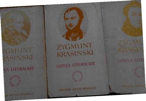 Dzieła Literackie Tom I III Zygmunt Krasiński 13434416897