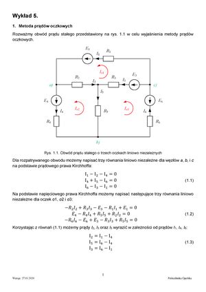 S Inf El W Wyk Ad Rezonans W Obwodach Elektrycznych