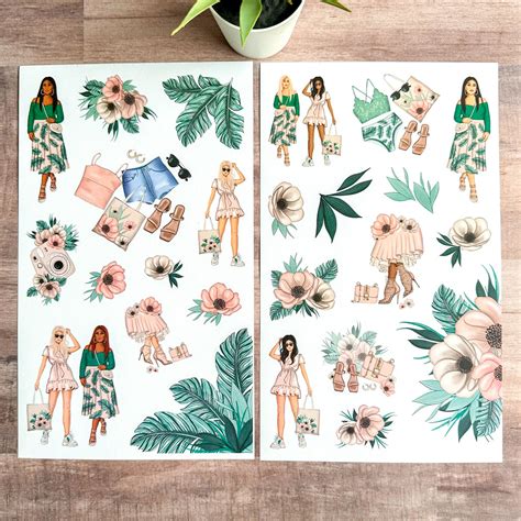 Plant Babe Sticker Book Live Love Posh