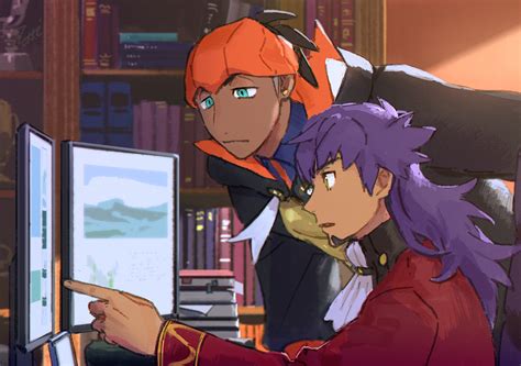 leon  raihan pokemon    drawn  zukkisuzukio danbooru