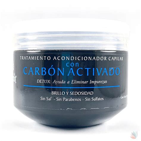 Tratamiento Acondicionador Capilar Con Carbon Activado Lehit Disarbel