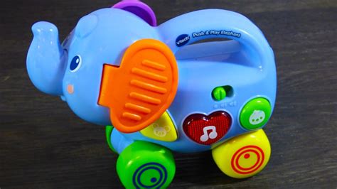 Elephant Toy For Baby Vtech Push And Explore Elephant YouTube