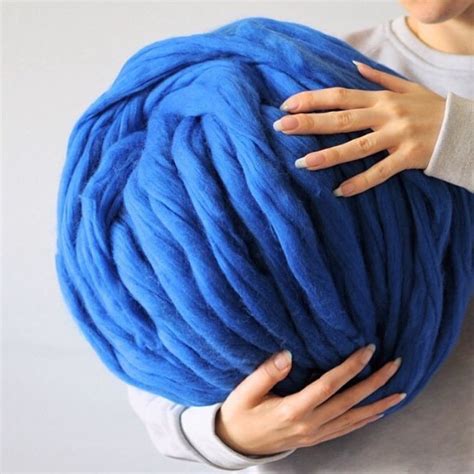 Big Chunky Yarn Super Bulky Merino Epic Extreme Arm Knitting Etsy