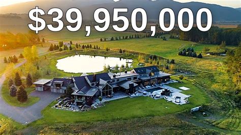 Inside a $39 Million Montana Luxury Compound | Mansion Tour - YouTube