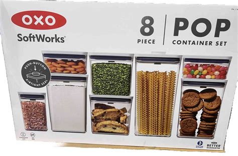 Oxo Softworks Pop Food Storage Containers Set Of For Sale Online Ebay