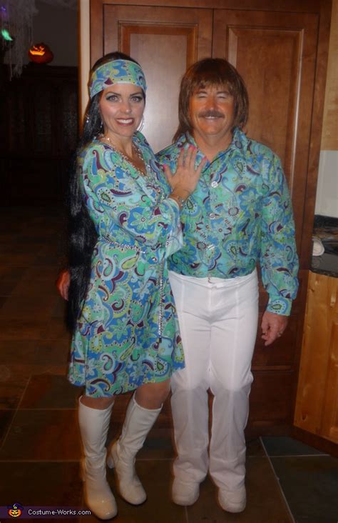 Sonny and Cher Couple Costume