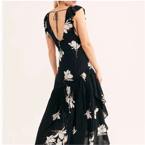 Free People Dresses Free People Shes A Waterfall Highlow Maxi Dress