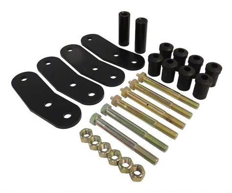 Jeep Wrangler 1 1 2 Inch Heavy Duty Rear Shackle Lift Kit 76 86 Jeep Cj5 And Cj7 Free Shipping