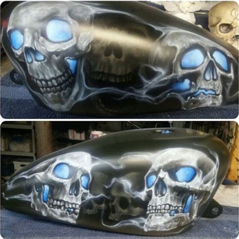 Motorcycle Tank Airbrush Art | Airbrush Everything