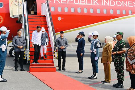 Foto Dari Ntb Presiden Dan Ibu Iriana Kunjungan Kerja Ke Jawa Timur