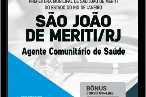 Baixar Apostila Prefeitura de São João de Meriti RJ em PDF Agente