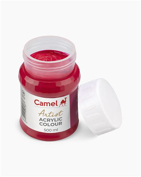 Buy Camel Artist Acrylic Colours Individual Jar Of Crimson Lake In