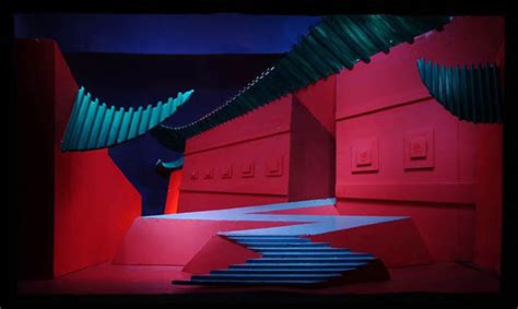 Stage Design For Turandot Works David Hockney